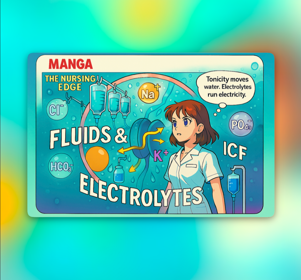 The Nursing Edge MANGA Fluid/Electrolytes Edition