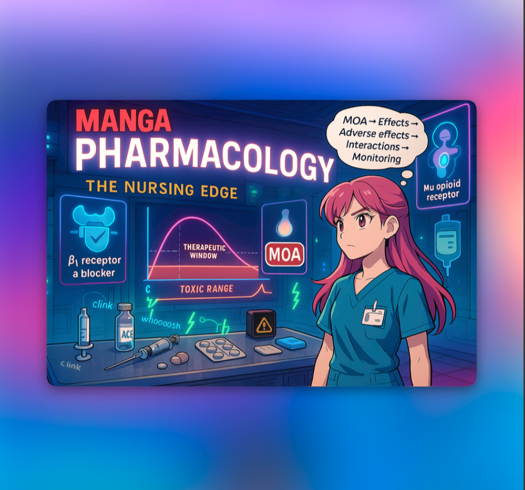 Pharmacology MANGA V2.0 Pre-Order