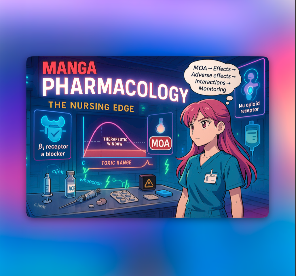 The Nursing Edge Pharmacology MANGA V2.0 Free Sample
